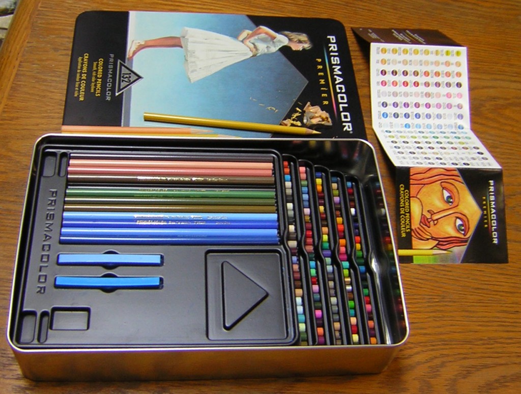 The Big Prismacolor Box - 132 colors!